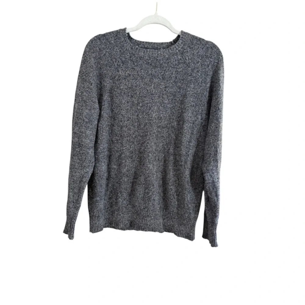 J. Crew Men's Dark Gray Crewneck Sweater